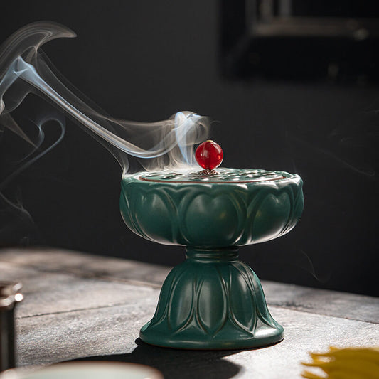 Antique Ceramic Incense Burner For Home Aroma