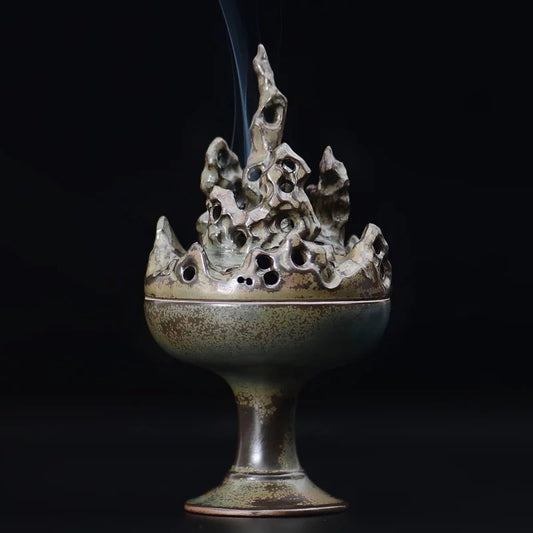 Antique ceramic design incense burner